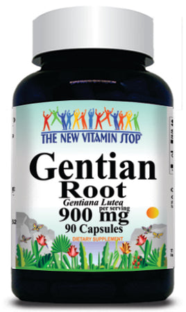 50% off Price Gentian 900mg 90 Capsules 1 or 3 Bottle Price