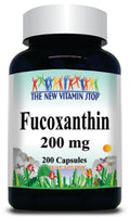50% off Price Fucoxanthin 200mg 200 Capsules 1 or 3 Bottle Price