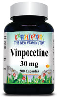 50% off Price Vinpocetine 30mg 100 or 200 Capsules 1 or 3 Bottle Price