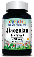 50% off Price Jiaogulan Extract 820mg  90 or 180 Capsules 1 or 3 Bottle Price