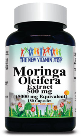 BUY 1 GET 2 FREE Moringa Oleifera Extract Equivalent 5000mg 180 Capsules