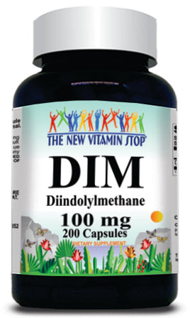 50% off Price DIM 100mg 200 Capsules 1 or 3 Bottle Price