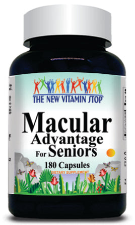 BUY 1 GET 2 FREE Macular Advantage for Seniors 180 Capsules