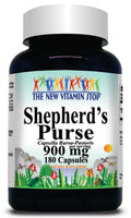 50% off Price Shepherd's Purse 900mg 180 Capsules 1 or 3 Bottle Price