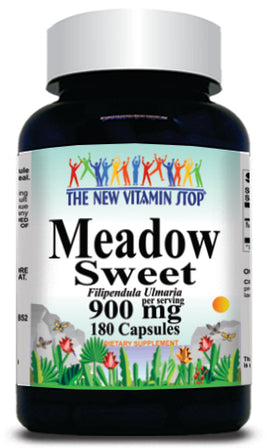 50% off Price Meadow Sweet 900mg 180 Capsules 1 or 3 Bottle Price