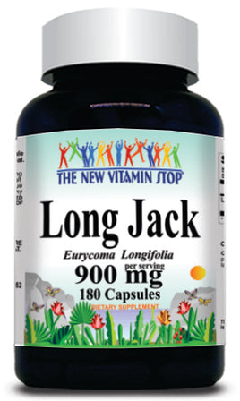 50% off Price Long Jack 900mg 180 Capsules 1 or 3 Bottle Price