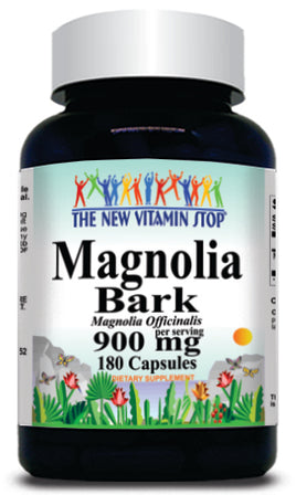 BUY 1 GET 2 FREE Magnolia Bark 900mg 180 Capsules