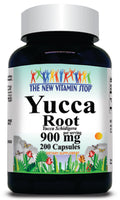 50% off Price Yucca Root 900mg 200 Capsules 1 or 3 Bottle Price