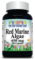 50% off Price Red Marine Algae 450mg 100 or 200 Capsules 1 or 3 Bottle Price