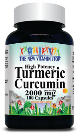 BUY 1 GET 2 FREE Turmeric Curcumin 2000mg 100caps or 200caps