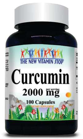 BUY 1 GET 2 FREE Curcumin 2000mg 100 or 200 Capsules