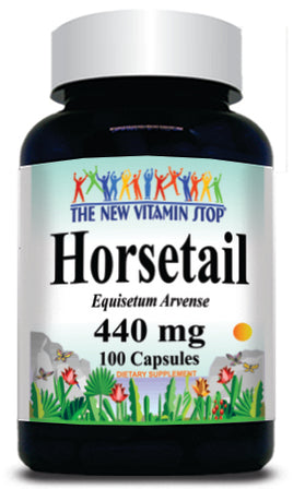 50% off Price Horsetail 440mg 100 Capsules 1 or 3 Bottle Price