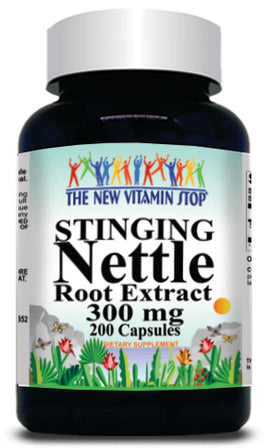 BUY 1 GET 2 FREE Stinging Nettle Root Extract 300mg 200 Capsules