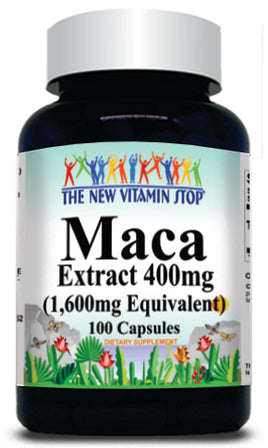 BUY 1 GET 2 FREE Maca Extract Equivalent 1600mg 100 or 200 Capsules