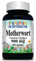 50% off Price Motherwort 900mg 90 Capsules 1 or 3 Bottle Price