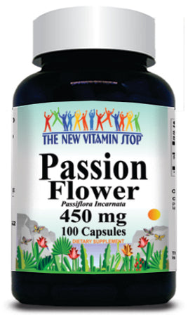 50% off Price Passion Flower 450mg 100 Capsules 1 or 3 Bottle Price