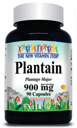 50% off Price Plantain 900mg 90 Capsules 1 or 3 Bottle Price