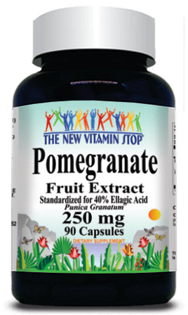 BUY 1 GET 2 FREE Pomegranate Extract 250mg 90 Capsules
