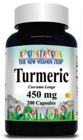 BUY 1 GET 2 FREE Turmeric 450mg 200 Capsules