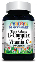 50% off Price B-Complex Vitamin C 200 Capsules 1 or 3 Bottle Price