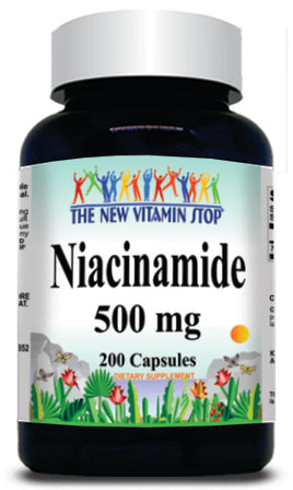 BUY 1 GET 2 FREE Niacinamide 500mg 200 Capsules