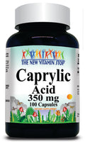 50% off Price Caprylic Acid 350mg 100 Capsules 1 or 3 Bottle Price