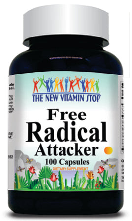 50% off Price Free Radical Attacker 100 or 200 Capsules 1 or 3 Bottle Price