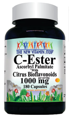 BUY 1 GET 2 FREE C-Ester with Citrus Bioflavonoids 1000mg 180 Capsules