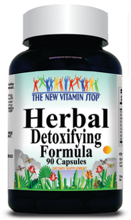 50% off Price Herbal Detoxifying Formula 90 Capsules 1 or 3 Bottle Price