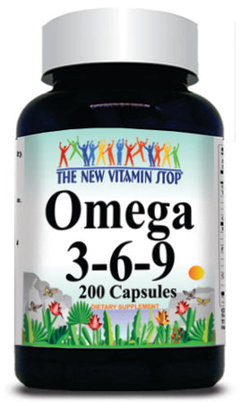 BUY 1 GET 2 FREE Omega 3-6-9 200 Capsules