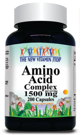 BUY 1 GET 2 FREE Amino Acid 1500mg Complex 200 Capsules