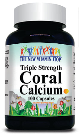 50% off Price Triple Strength Coral Calcium 1500mg 100 or 200 Capsules 1 or 3 Bottle Price