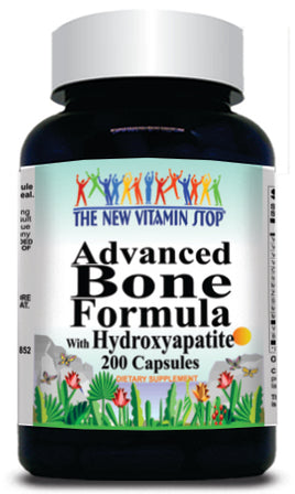 BUY 1 GET 2 FREE Advanced Bone Formula With Hydroxyapatite 200 Capsules
