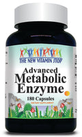 50% off Price Advanced Metabolic Enzyme 90 or 180 Capsules 1 or 3 Bottle Price