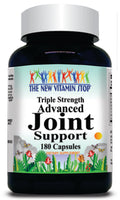 50% off Price Triple Strength Advanced Joint Support 90 or 180 Capsules 1 or 3 Bottle Price