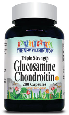 BUY 1 GET 2 FREE Triple Strength Glucosamine and Chondroitin 200 Capsules