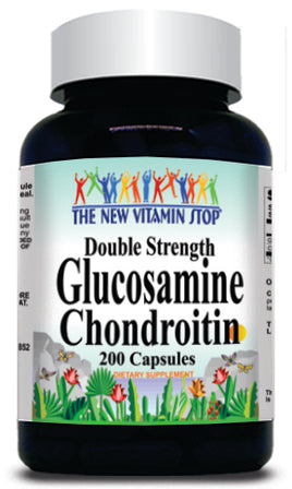 BUY 1 GET 2 FREE Double Strength Glucosamine and Chondroitin 200 Capsules