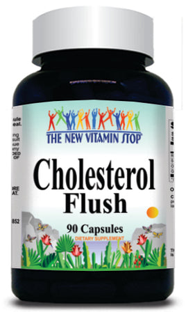 50% off Price Cholesterol Flush 90 Capsules 1 or 3 Bottle Price