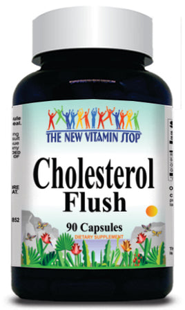 BUY 1 GET 2 FREE Cholesterol Flush 90 Capsules