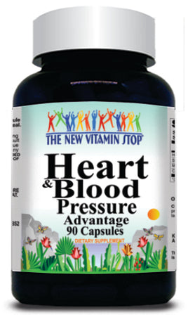 BUY 1 GET 2 FREE Heart and Blood Pressure Advantage 900mg 90 Capsules
