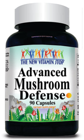 BUY 1 GET 2 FREE Advanced Mushroom Defense 90 or 180 Capsules