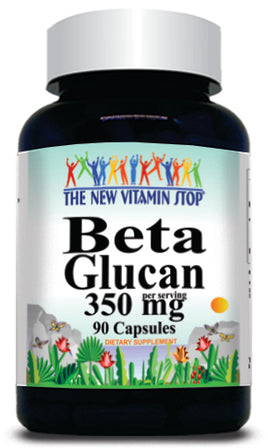 BUY 1 GET 2 FREE Beta Glucan 350mg 90 or 180 Capsules 1 or 3 Bottle Price