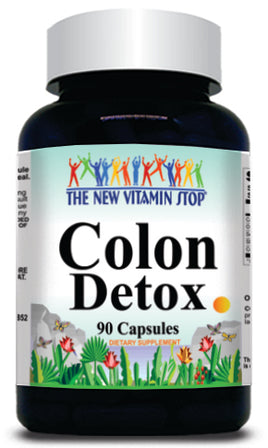 BUY 1 GET 2 FREE Colon Detox 90 Capsules