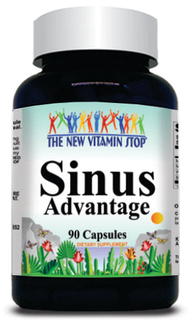 BUY 1 GET 2 FREE Sinus Advantage 90 Capsules 1 or 3 Bottle Price