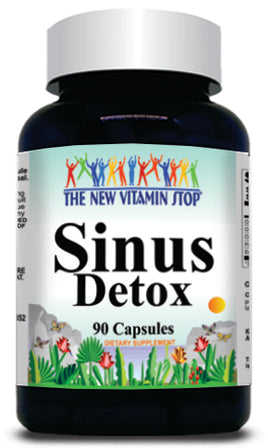 BUY 1 GET 2 FREE Sinus Detox 90 Capsules
