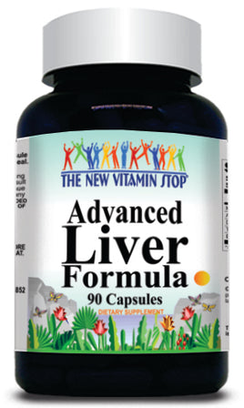 BUY 1 GET 2 FREE Advanced Liver Formula 90 or 180 Capsules