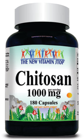 BUY 1 GET 2 FREE Chitosan 1000mg 180 Capsules