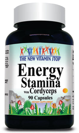BUY 1 GET 2 FREE Energy Stamina with Cordyceps 90 Capsules