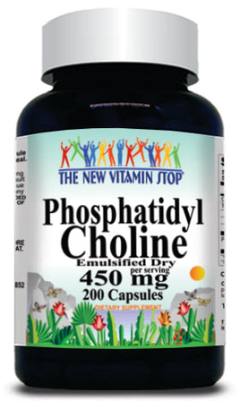 BUY 1 GET 2 FREE Phosphatidylcholine 450mg 200 Capsules