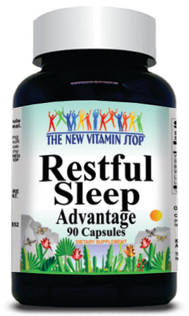 BUY 1 GET 2 FREE  Restful Sleep 90 Capsules